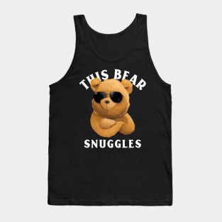 This Bear Snuggles Funny Bears Tank Top